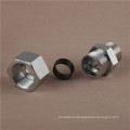 1DB-RN Metric Hose Adapter 24 cone H.T with nut and cutting ring/BSP male hydraulic adapters fittings